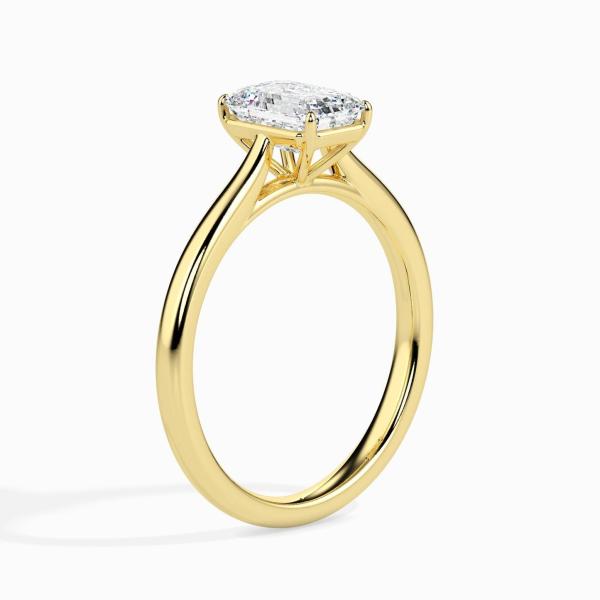 Custom Made 1.5 Carat Moissanite Dreamy Solitaire Ring by Solitairz Affair