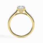 Custom Made 0.50ct Moissanite Solitaire Ring by Solitairz Affair