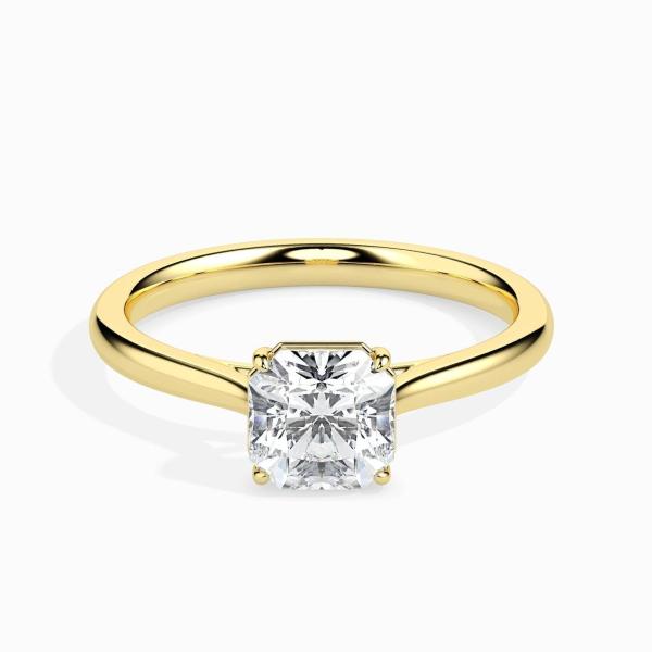 Custom Made 2 Carat Moissanite Luna Solitaire Ring by Solitairz Affair