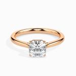 Custom Made Solitaire Engagement Moissanite Ring by Solitairz Affair