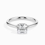 Custom Made Solitaire Engagement Moissanite Ring by Solitairz Affair