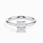 Custom Made 1.5 Carat Moissanite Solitaire Ring by Solitairz Affair