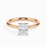 Custom Made 2 Carat Moissanite Camila Solitaire Ring by Solitairz Affair