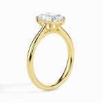 Custom Made 2 Carat Moissanite Camila Solitaire Ring by Solitairz Affair