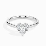 Custom Made 1.5 Carat Moissanite Solitaire Ring by Solitairz Affair