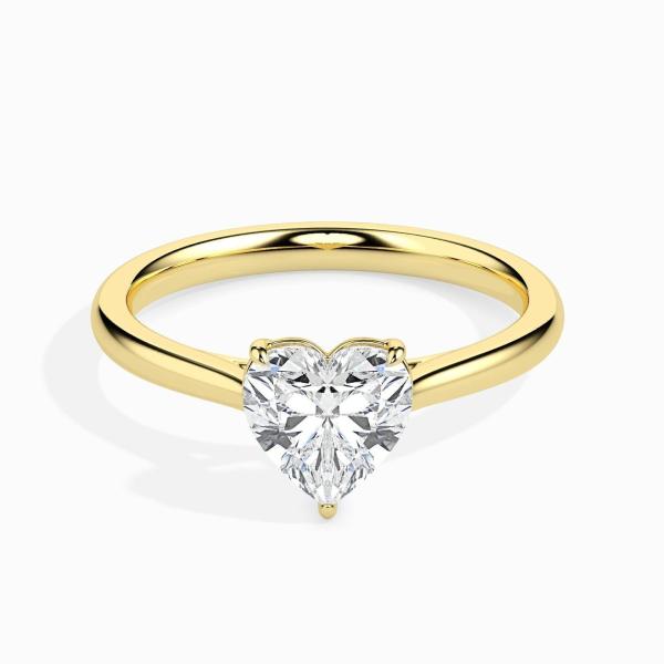 Custom Made 2 Carat Moissanite Gianna Solitaire Ring by Solitairz Affair