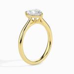 Custom Made 2 Carat Moissanite Gianna Solitaire Ring by Solitairz Affair