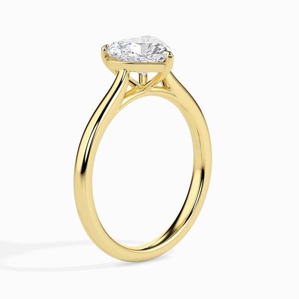 Custom Made 2 Carat Moissanite Gianna Solitaire Ring by Solitairz Affair