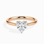 Custom Made 0.50ct Moissanite Solitaire Ring by Solitairz Affair