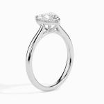 Custom Made 1.5 Carat Moissanite Solitaire Ring by Solitairz Affair