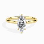 Custom Made 2 Carat Moissanite Eleanor Solitaire Ring by Solitairz Affair