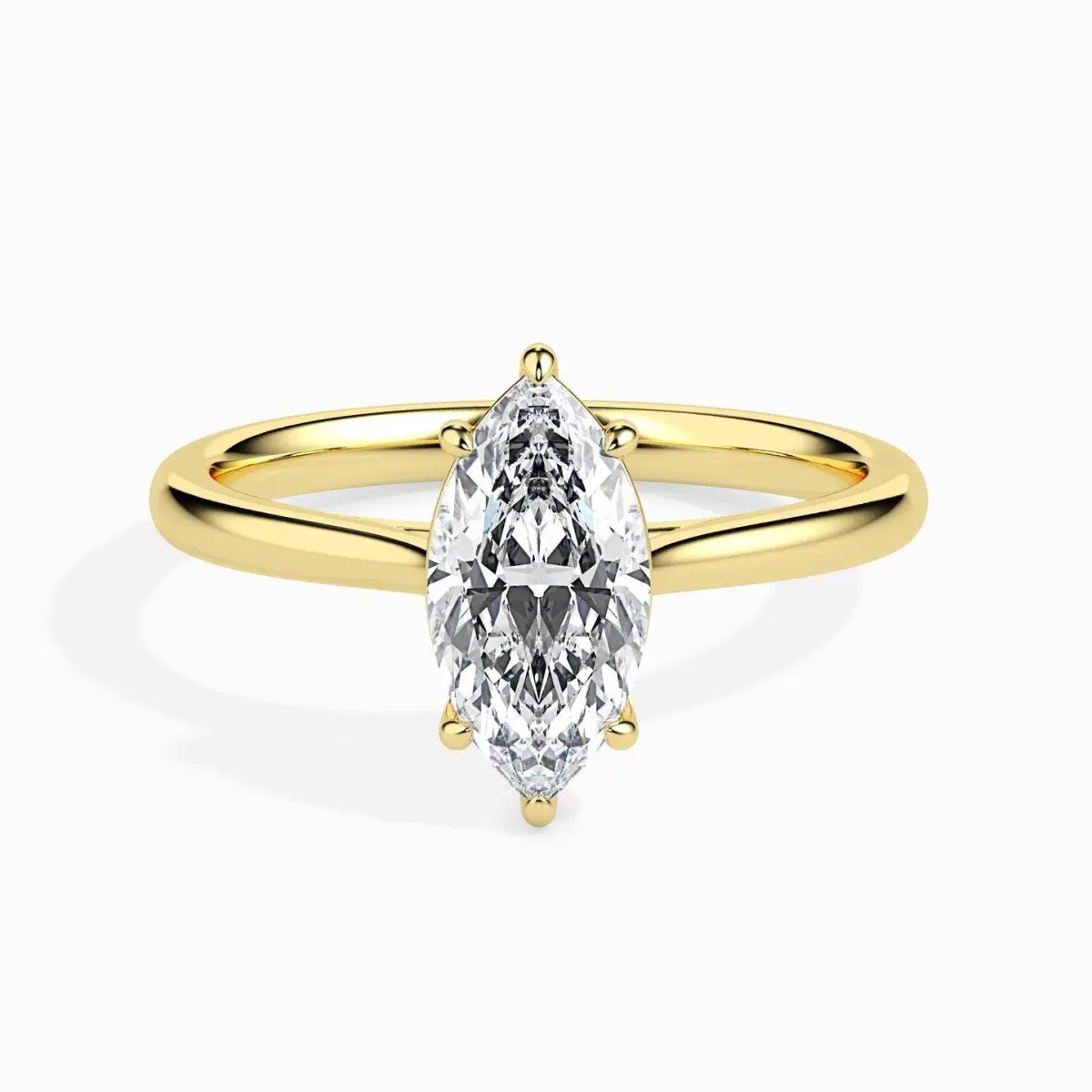 Custom Made 0.50ct Moissanite Solitaire Ring by Solitairz Affair