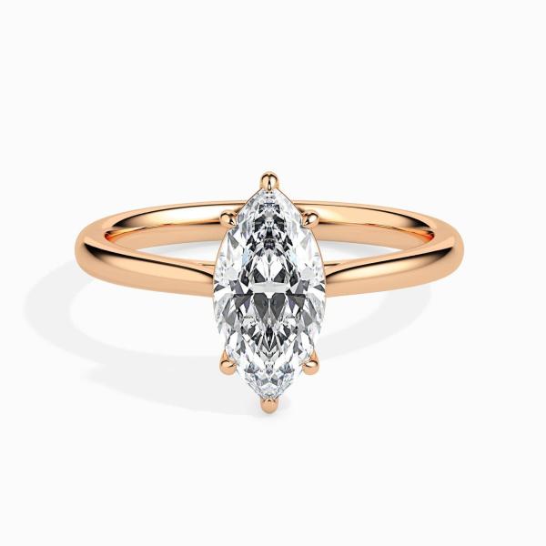 Custom Made Solitaire Engagement Moissanite Ring by Solitairz Affair