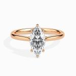 Custom Made 0.50ct Moissanite Solitaire Ring by Solitairz Affair