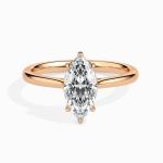 Custom Made 2 Carat Moissanite Eleanor Solitaire Ring by Solitairz Affair