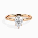 Custom Made 0.50ct Moissanite Solitaire Ring by Solitairz Affair