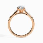 Custom Made 0.50ct Moissanite Solitaire Ring by Solitairz Affair