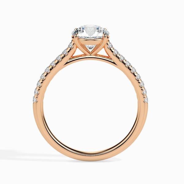 Custom Made 2 Carat Moissanite Wed Solitaire Ring by Solitairz Affair