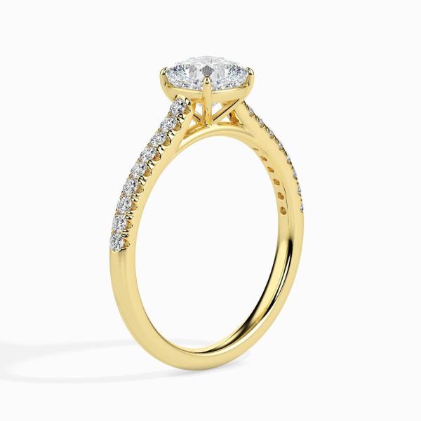 Custom Made 2 Carat Moissanite Solo Solitaire Ring by Solitairz Affair