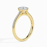 Custom Made 1.5 Carat Moissanite Solo Solitaire Ring by Solitairz Affair