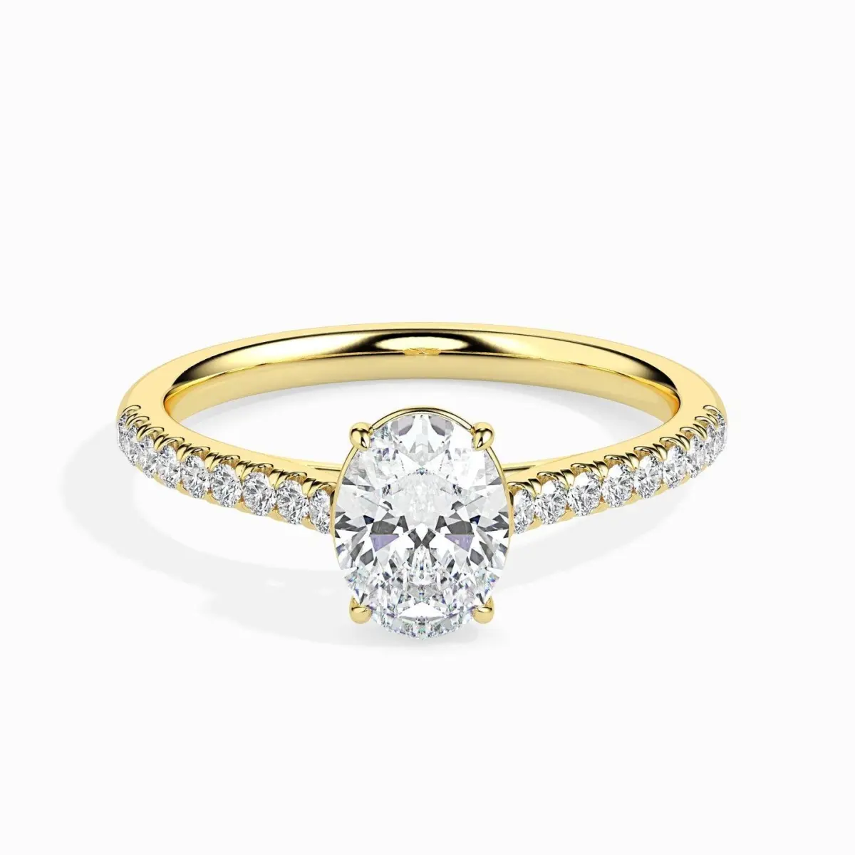 Custom Made 2 Carat Moissanite Ellie Solitaire Ring by Solitairz Affair