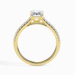 Custom Made Solitaire Engagement Moissanite Ring by Solitairz Affair