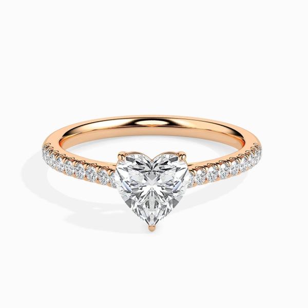 Custom Made 1.5 Carat Moissanite Ivy Solitaire Ring by Solitairz Affair