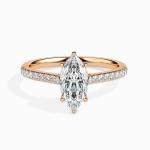 Custom Made 2 Carat Moissanite Elena Solitaire Ring by Solitairz Affair