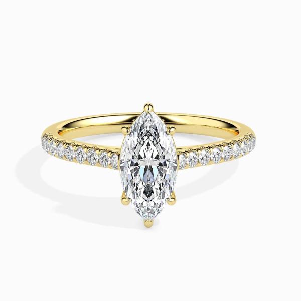 Custom Made 2 Carat Moissanite Elena Solitaire Ring by Solitairz Affair