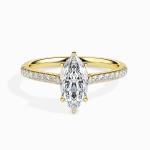 Custom Made 1.5 Carat Moissanite Elena Solitaire Ring by Solitairz Affair