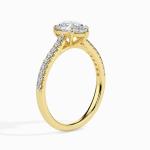 Custom Made 2 Carat Moissanite Mark Solitaire Ring by Solitairz Affair