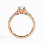 Custom Made 1.5 Carat Moissanite Mark Solitaire Ring by Solitairz Affair