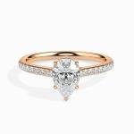 Custom Made 1.5 Carat Moissanite Mark Solitaire Ring by Solitairz Affair