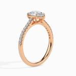 Custom Made 1.5 Carat Moissanite Mark Solitaire Ring by Solitairz Affair