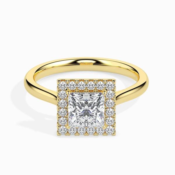 Custom Made 2 Carat Halo Moissanite Vivian Ring by Solitairz Affair