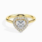 Custom Made 1.5 Carat Halo Moissanite Welkin Ring by Solitairz Affair