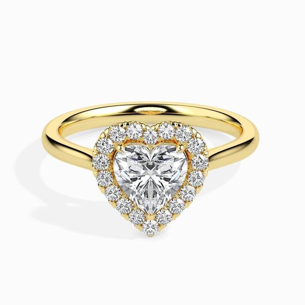 Custom Made 1.5 Carat Halo Moissanite Welkin Ring by Solitairz Affair