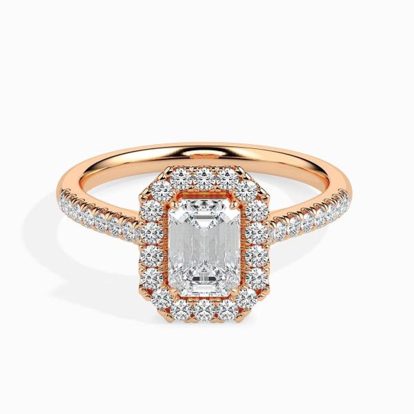 Custom Made 2 Carat Halo Moissanite Leila Ring by Solitairz Affair