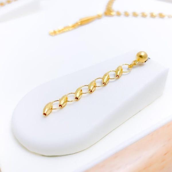 Contemporary Link Necklace Set