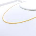 Lightweight Wheat Gold Chain ~ 18"