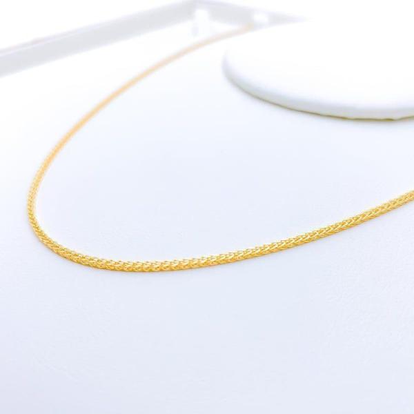 Lightweight Wheat Gold Chain ~ 18"