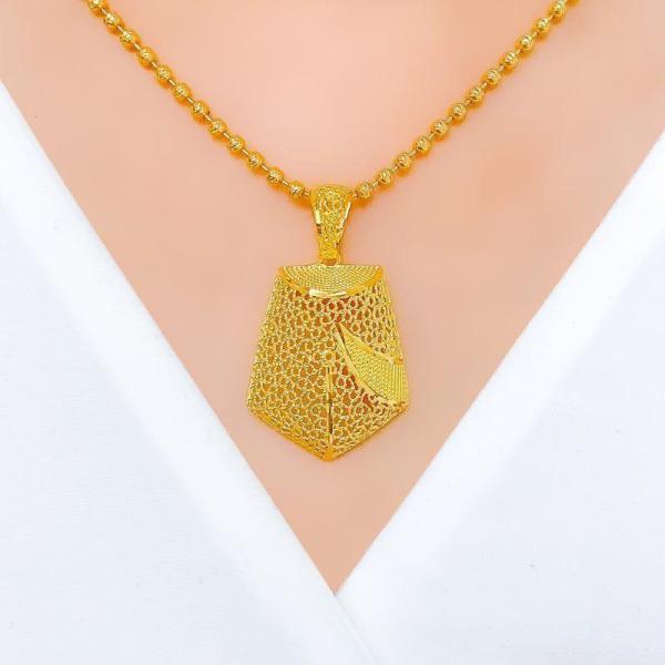 Delicate Filigree Pendant