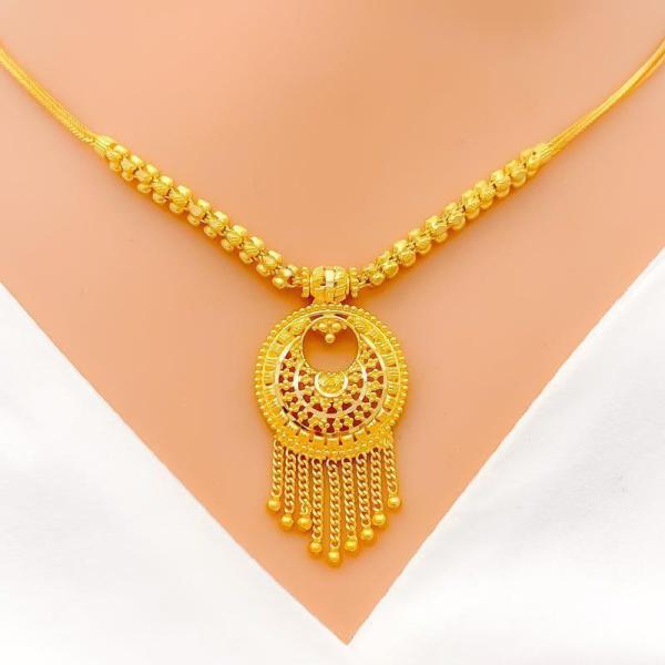 Stunning Chand Drop Necklace Set