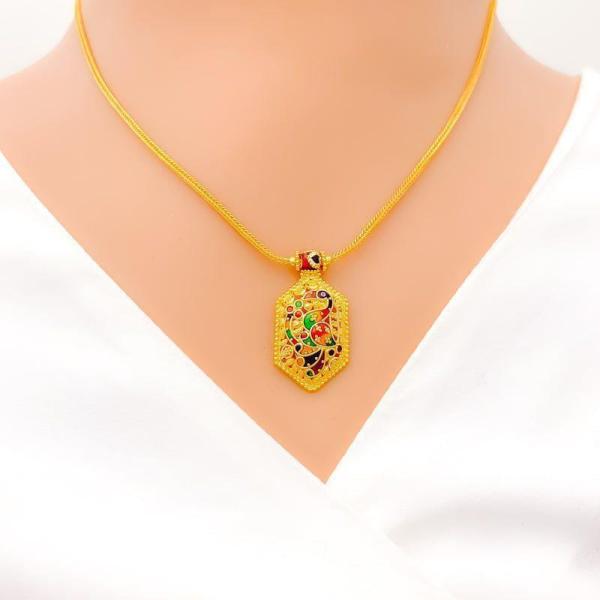 Luscious Enamel Necklace Set