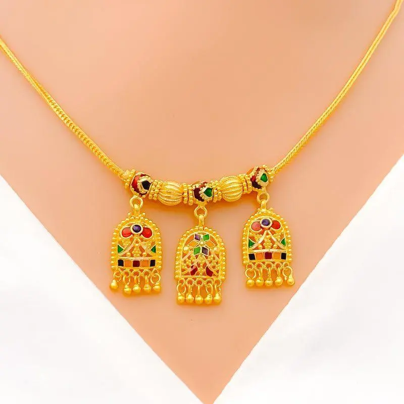 Iconic Meenakari Necklace Set