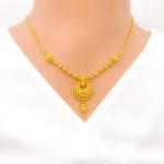 Posh Beaded Chand Necklace Set