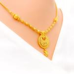 Posh Beaded Chand Necklace Set