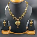 Antique Styled Gold Necklace Set