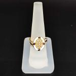 22 Karat Ladies Yellow Gold Oval Ring