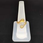 22 Karat Ladies Yellow Gold Ring in Elegant Design